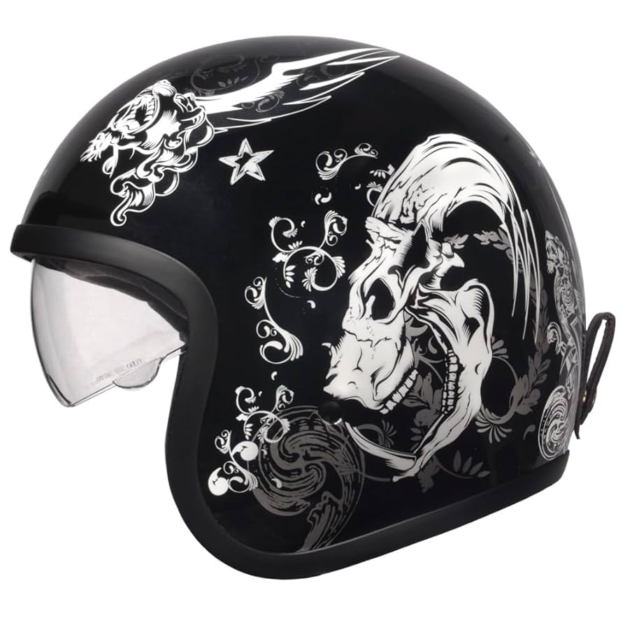 Amazon | CREST ジェットヘルメット/スタイリッシュインナー